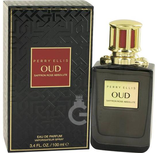 Perry Ellis Oud Saffron Rose Absolute EDP for Him 100mL Oud Saffron